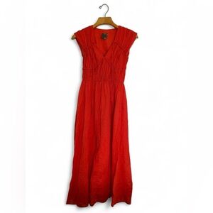 Taylor Vibrant Red Maxi Dress